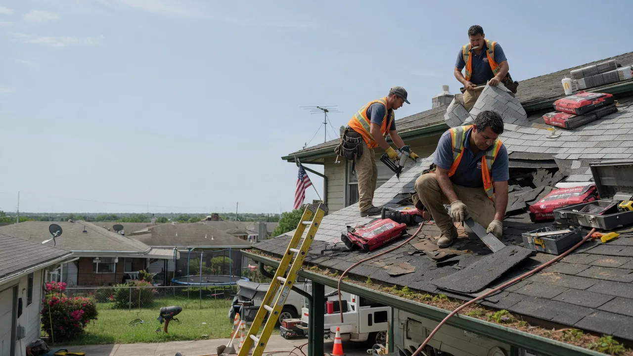 Roof Repair in Oakley, MI near me